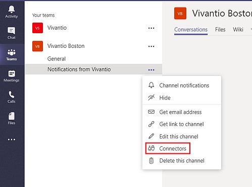 teams-connectors